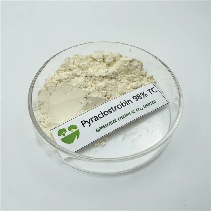 Pyraclostrobin 98% Tc Agrochemicals Fonjisid C19H18ClN3O4
