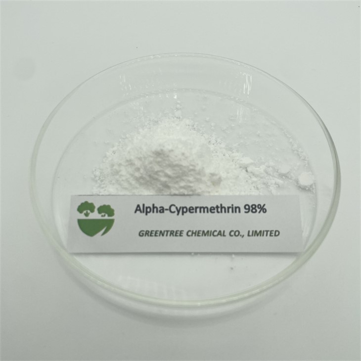 C22H19Cl2NO3 pwodwi chimik agrikòl ensektisid Alpha-Cypermethrin 98 pousan Tc Pri